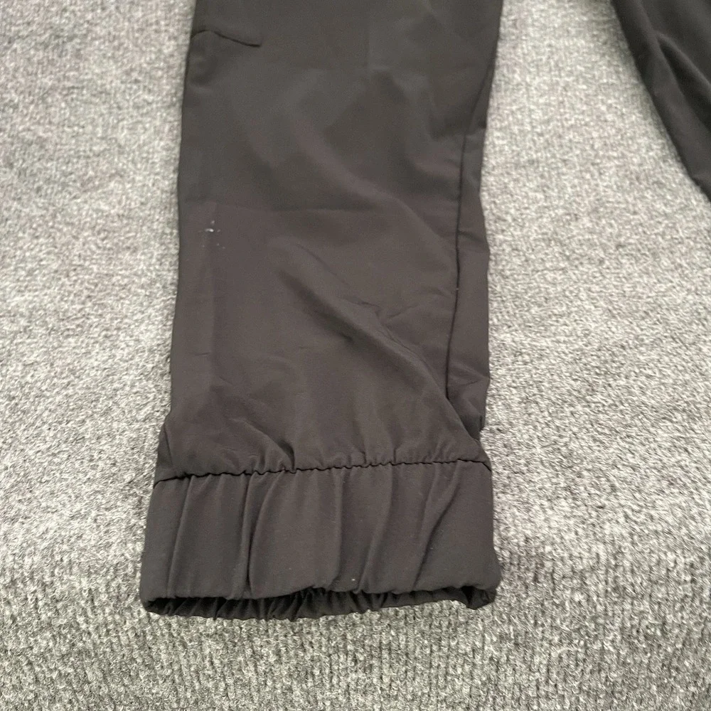 Adidas Essentials Woven Cargo Jogger Pants Mens Sz S Black JN2805